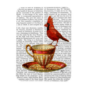 Ímã Teacup E Cardeal Vermelho
