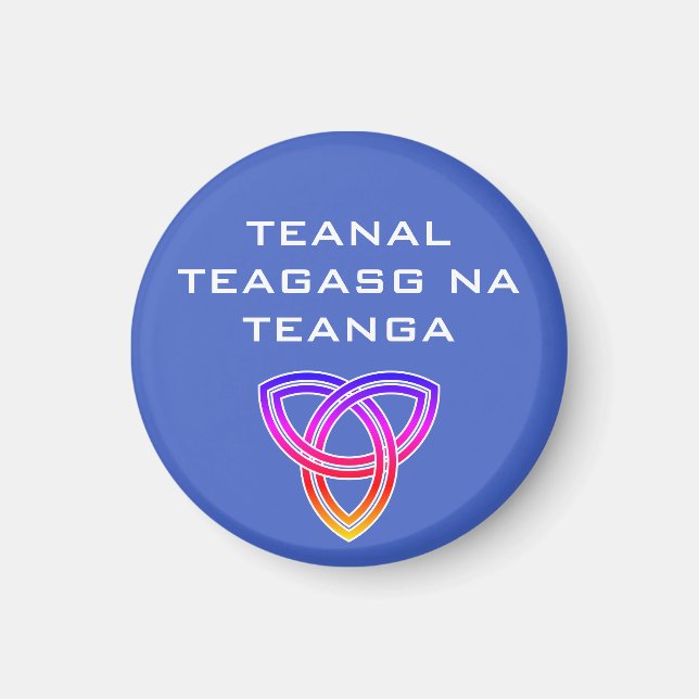 Imã Teagasg na Teanga Magnet (Frente)