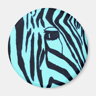 Imã Teal Zebra