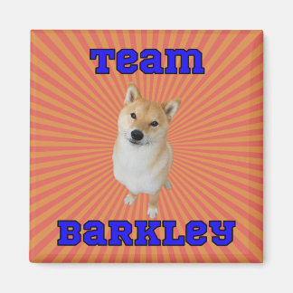 Imã Team Barkley - Magnet Quadrado de 2 Polegadas