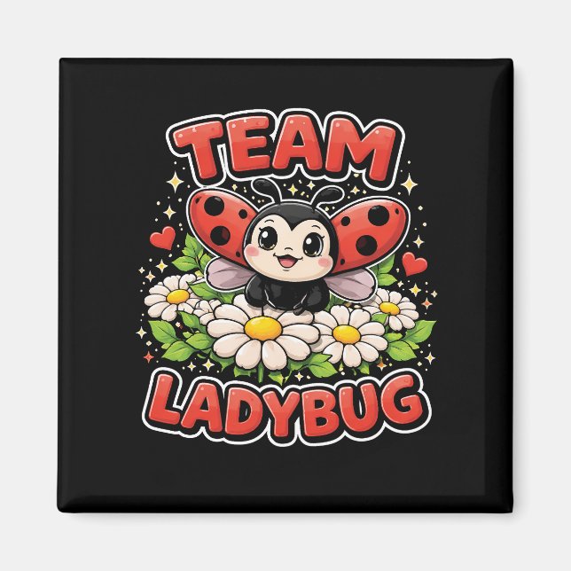 Imã Team Ladybug (Frente)