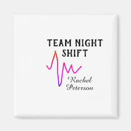 Imã Team night shift nurse doctor medical name heart l