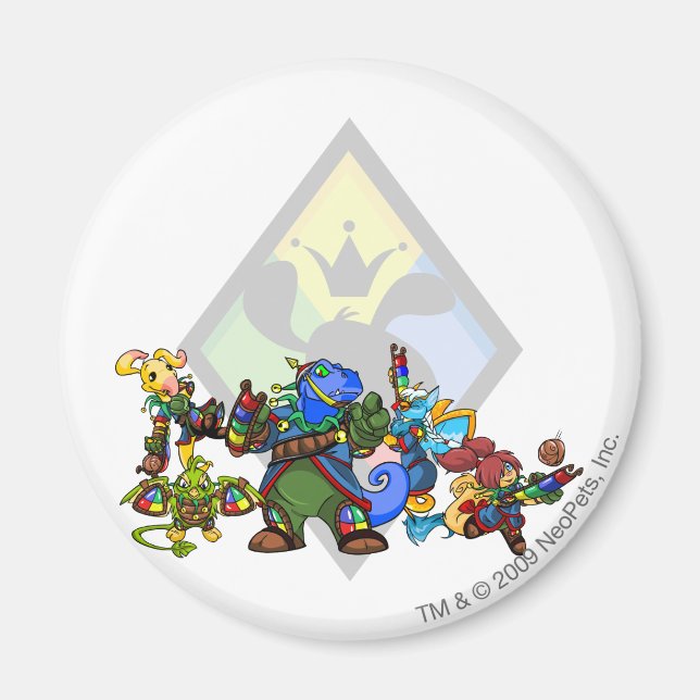 Imã Team Roo Island Group (Frente)