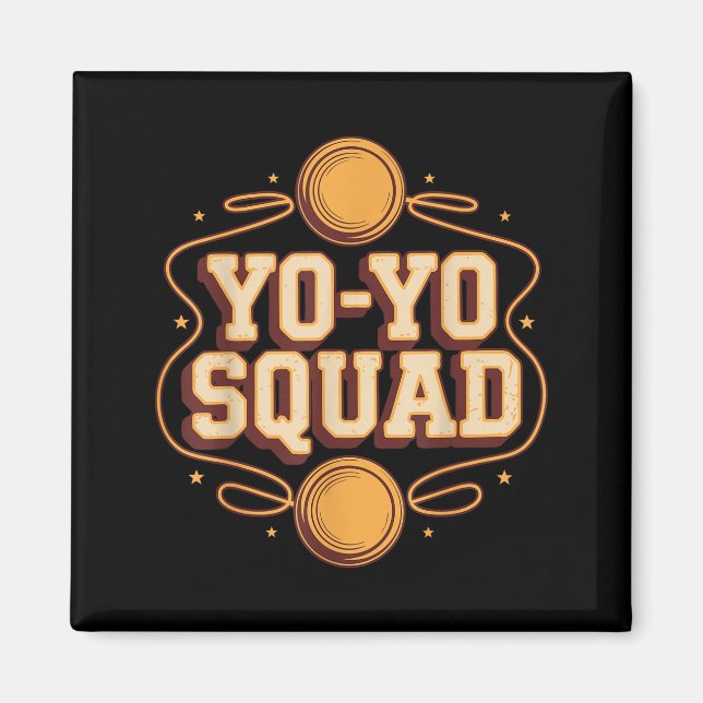 Imã Team Yoyo Player Squad Yo-yo  (Frente)
