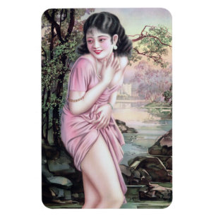 Ímã Teasin Stream Oasis por Shanghai China Girl