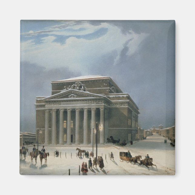 Imã Teatro Bolshoi em Moscou (Frente)