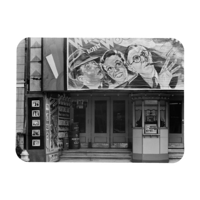 Ímã Teatro Liberdade, Nova Orleans, 1935 (Horizontal)
