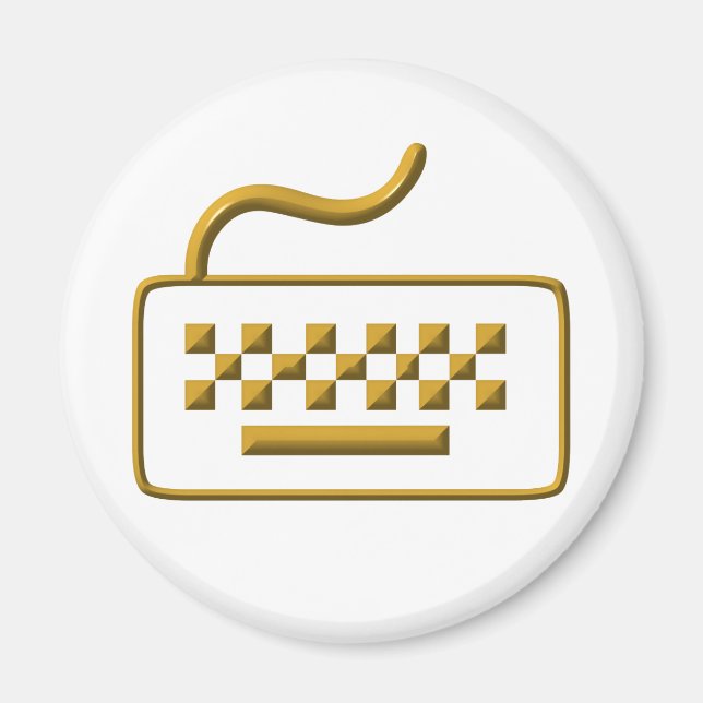 Imã Teclado do computador (Frente)