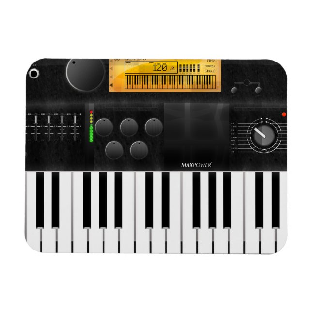 Ímã Teclado eletrônico (Horizontal)