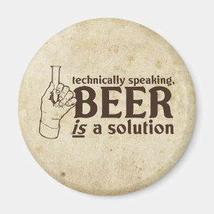 Imã Tecnicamente falando, a cerveja é uma solução
