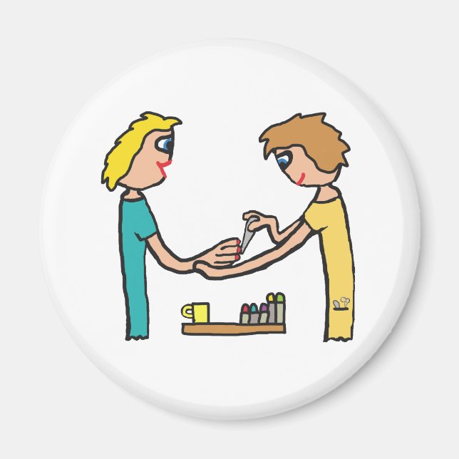 Imã Técnico Salon Bar Nail (Frente)