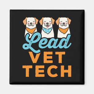 Imã Técnico veterinário do Vet de chumbo