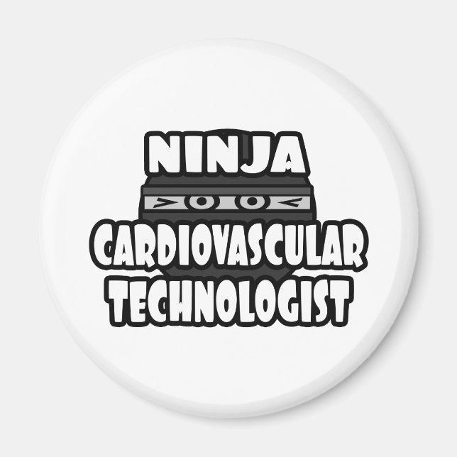 Imã Tecnologia Cardiovascular Ninja (Frente)