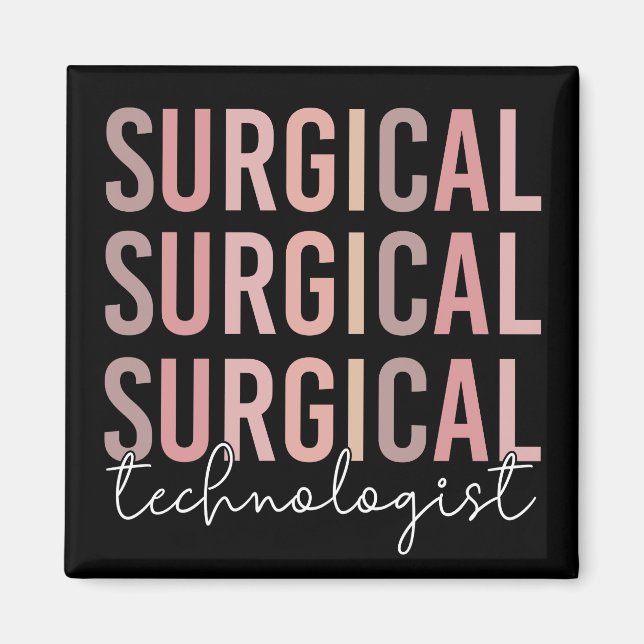 Imã Tecnologia Cirúrgica Surgical Tech Cirurgia Técnic (Frente)