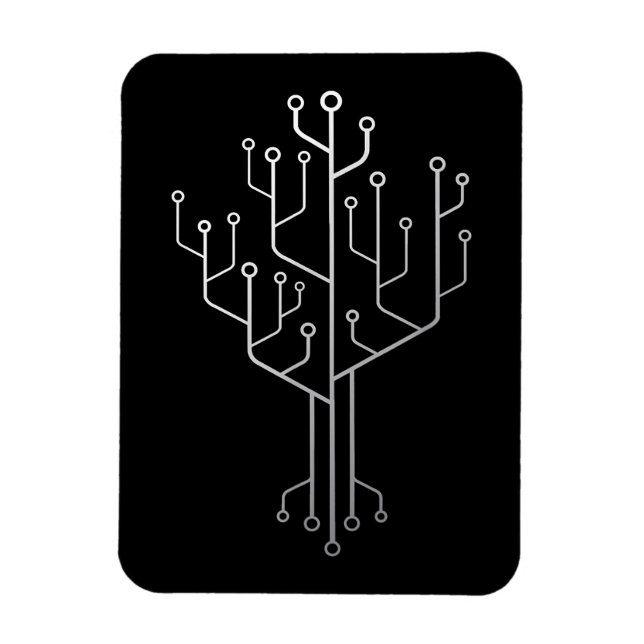 Ímã Tecnologia de Engenheiro de Codificador de Árvore  (Vertical)