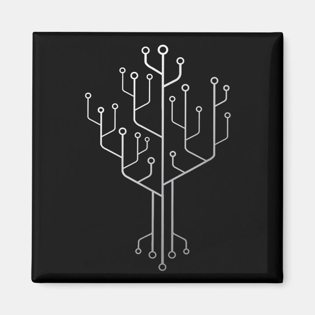 Imã Tecnologia de Engenheiro de Codificador de Árvore  (Frente)