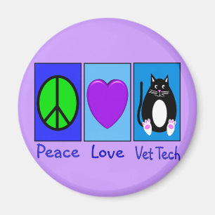 Imã Tecnologia do veterinário do amor da paz