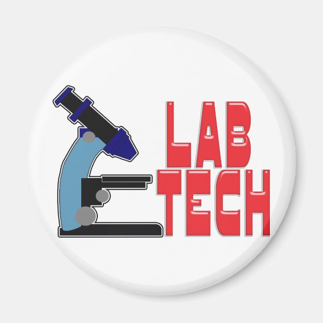 Imã TECNOLOGIA LAB com MICROSCÓPIO (Frente)