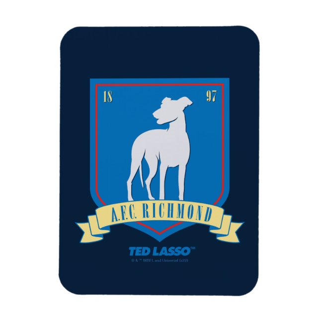 Ímã Ted Lasso | AFC Richmond Team Logo (Vertical)