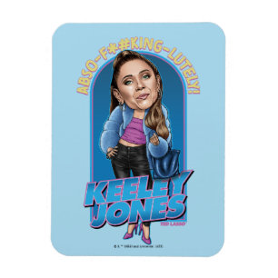 Ímã Ted Lasso Keeley Jones Bobblehead