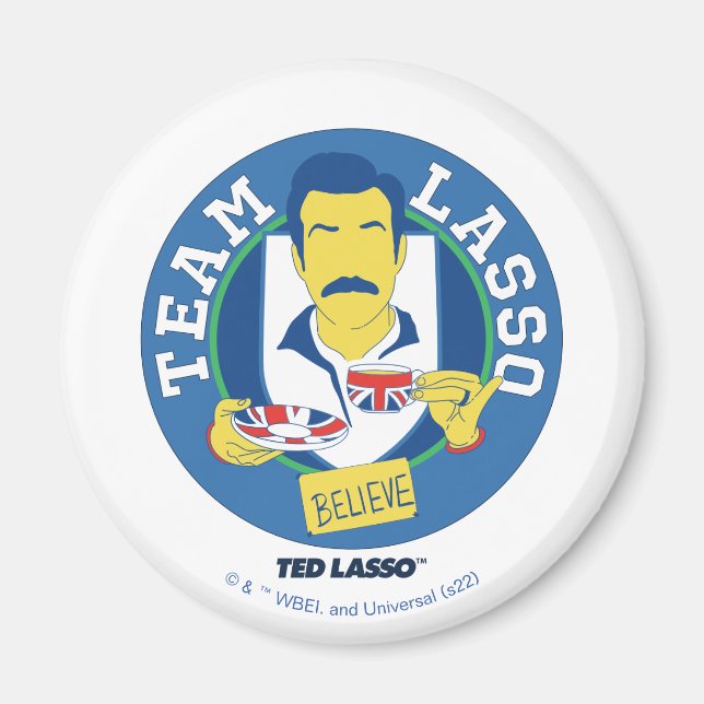 Imã Ted Lasso | Team Lasso Tea Iconic Avatar (Frente)