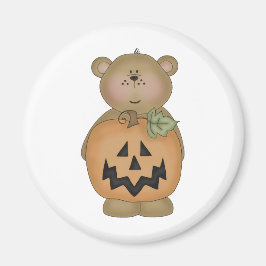 Imã Teddy Bear Jack O'lantern