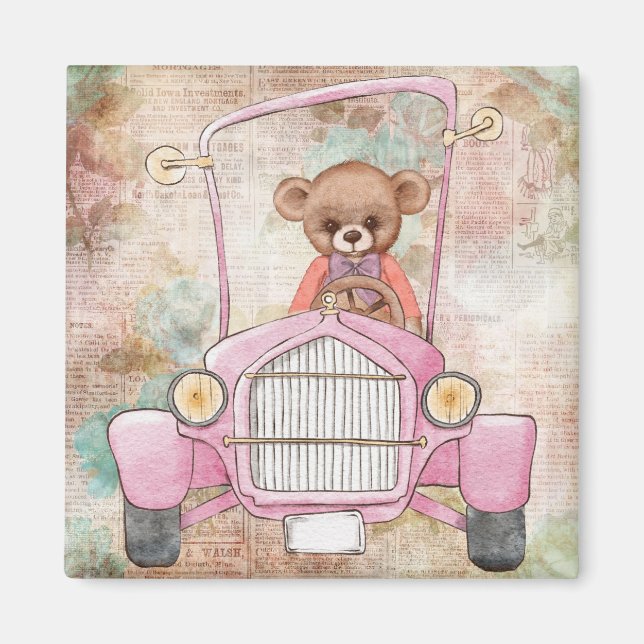 Imã Teddy Bear Magnet (Frente)