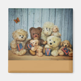 Imã Teddy com amigos