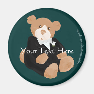 Imã Teddybear Groom