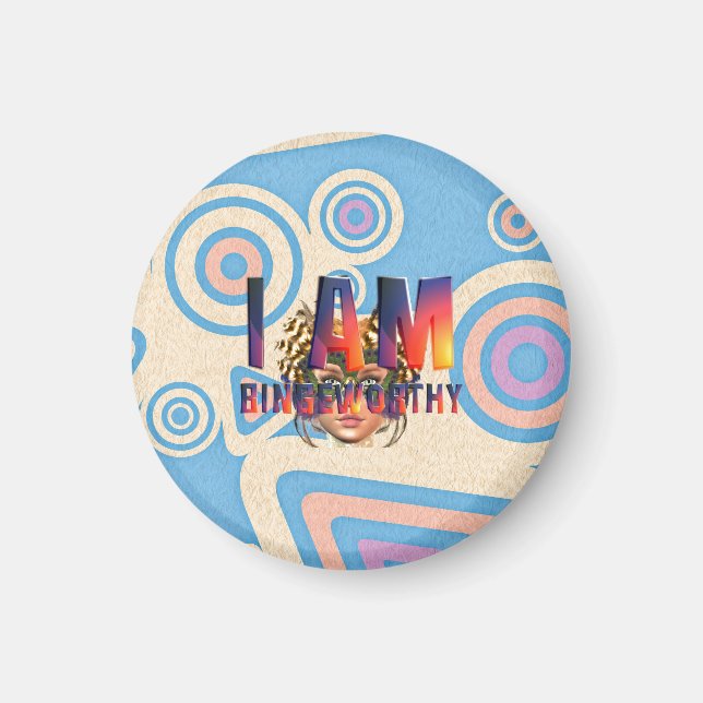 Imã TEE I Am Bingeworthy (Frente)