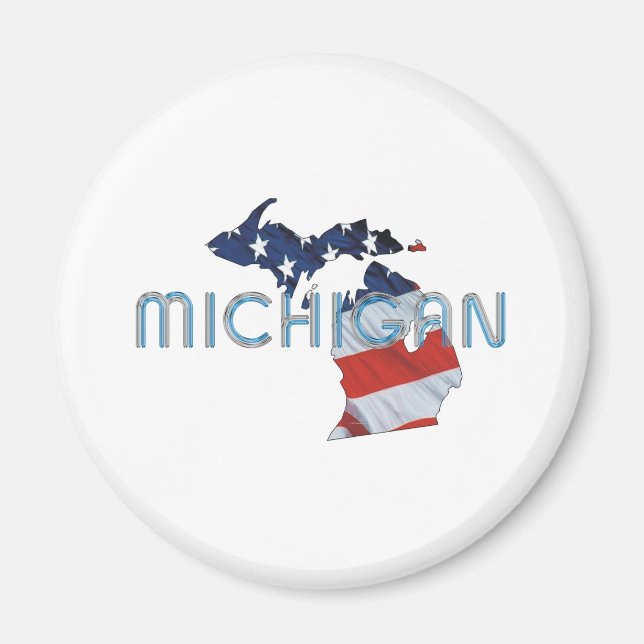 Imã TEE Michigan Patriot (Frente)