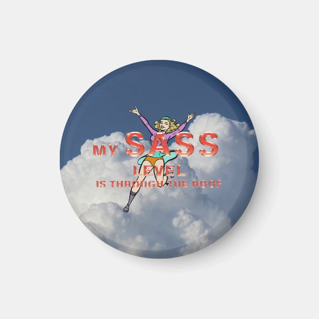 Imã TEE My Sass Level (Frente)