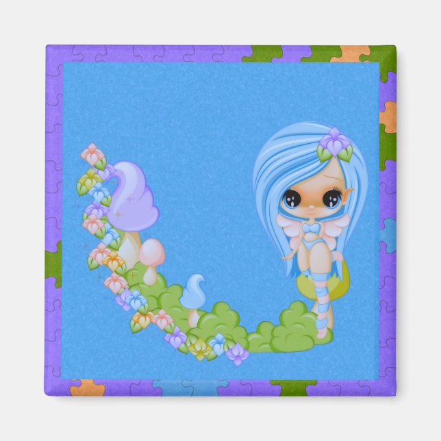 Imã Teensy Fae Cute Faery (Frente)