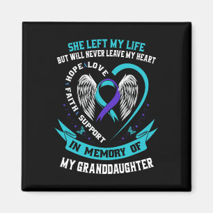 Imã Teerão Purple Suicida Sensibilização Camisa neta