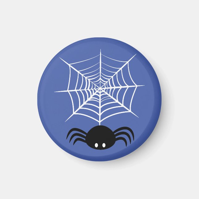 Imã Teia de Aranha de Halloween  (Frente)