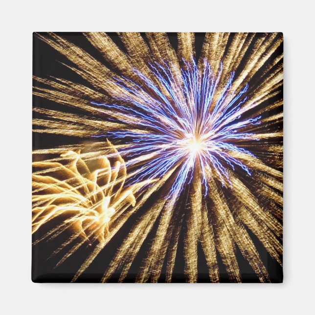 Imã Tela Sizzling Fireworks (Frente)