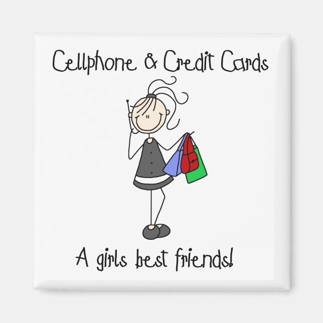 Imã Telefone Celular E Cartões De Crédito (Frente)