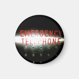 Imã Telefone de emergência - ímã
