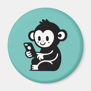 Imã Telefone do Macaco