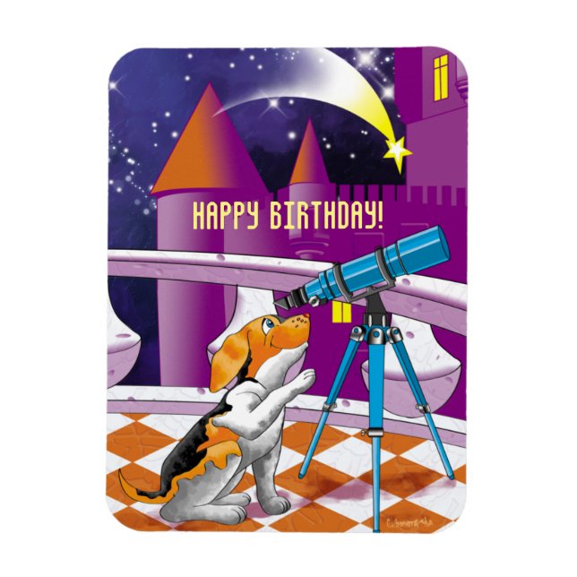 Ímã telescópio de cães (Vertical)