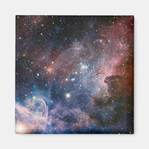 Imã Telescópio do Hubble da Nebulosa Vermelha e Azul