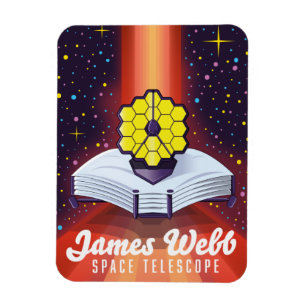 Ímã Telescópio Espacial James Webb.