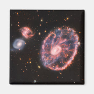Imã Telescópio Espacial JWST James Webb Galaxy