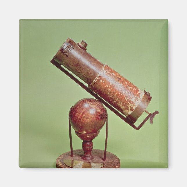 Imã Telescópio pertencente a Sir Isaac Newton 1671 (Frente)