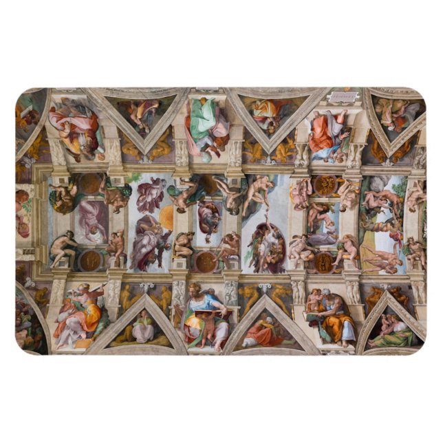 Ímã telhado de arte (Horizontal)