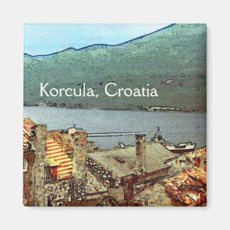 Imã Telhados em Korcula