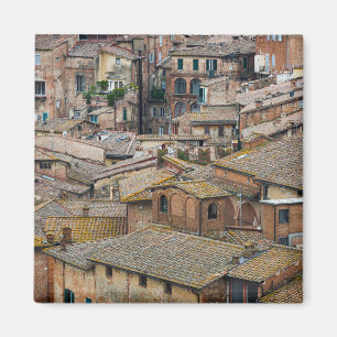 Imã Telhados no ímã da foto de Siena