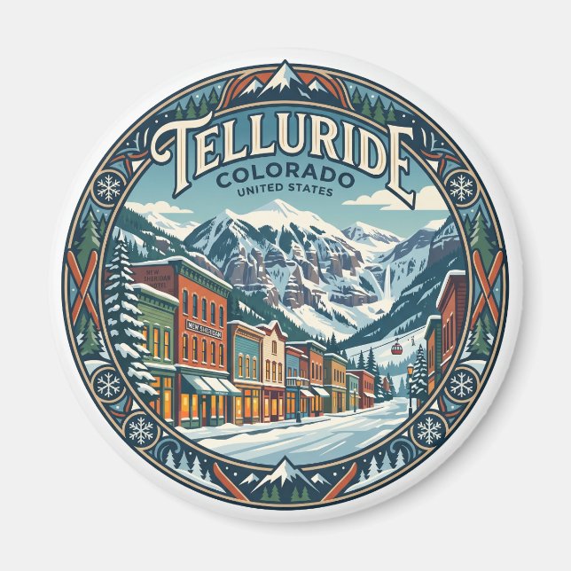 Imã Telluride Colorado (Frente)