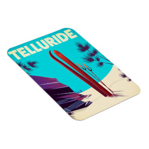 Ímã Telluride Esqui Montanhas Rochosas