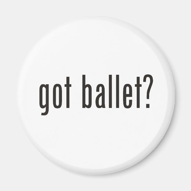 Imã tem balé? (Frente)